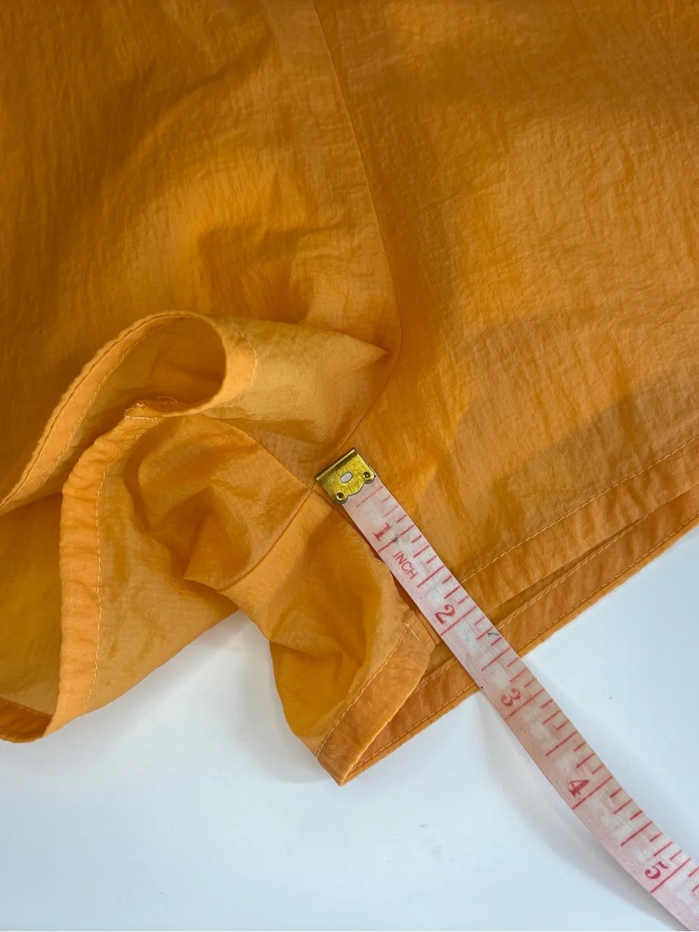 Gymshark Women’s Orange and White Athletic Shorts - Picture 11 of 11